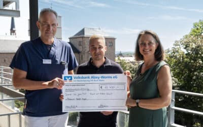 Jubiläumsspende an die Hospizhilfe Worms